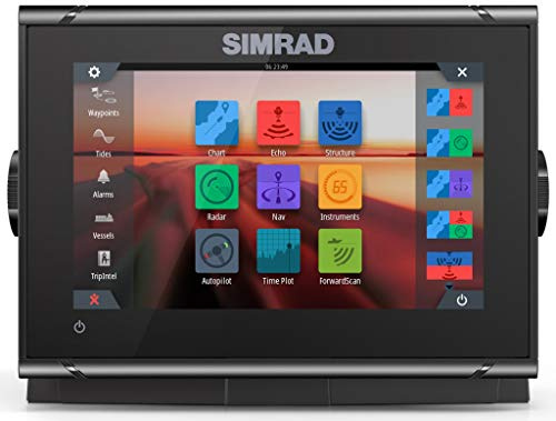 Simrad GO7 XSR - 7-inch Chartplotter with HDI Transducer, C-MAP Discover Chart Card