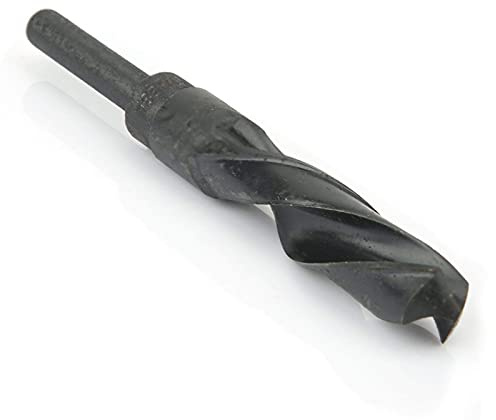 Schaft Spiralbohrer 1/2in Zoll-HSS-Bohrerfräser mit reduziertem Schaft zum Schneiden von Holz Metall (20mm)