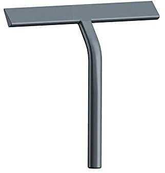 Raclette de douche, essuie-glace de douche, essuie-glace de vitre, raclette de nettoyage de salle de bain de voiture, pour portes en verre de douche de salle de bain, grayscraper (Color : Grayscraper)