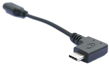 Coyote – Adaptateur Micro USB vers USB-C – pour Charger Votre boitier UP – Synchronisation des données sur Tous Vos appareils – Compatible Tous câbles USB - Micro USB – Câble coudé à 90°