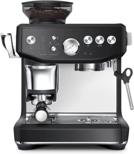 SES876BTR4GUK1 BARISTA EXPRESS IMPRESS BEAN-TO-CUP ESPRESSO COFFEE MACHINE - BLACK TRUFFLE