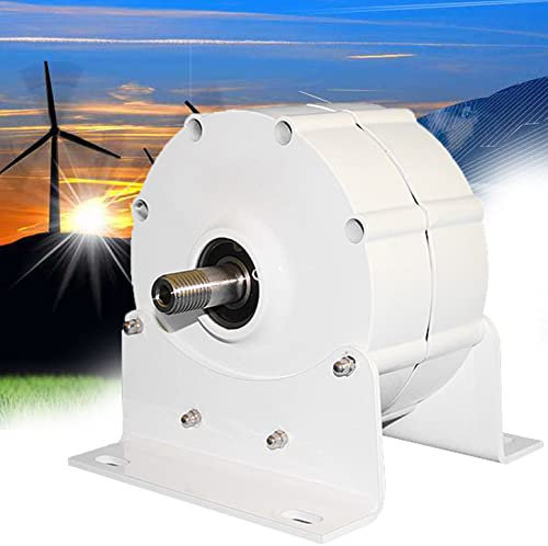 XDLYWUZIQ 800W Industrie Permanentmagnet Lichtmaschine, Wechselstrom-Generatoren ​mit niedriger, Dreiphasen Freie Energie Wechselstrom-Generator Verwendung für Wasser-Windkraftanlage,48V