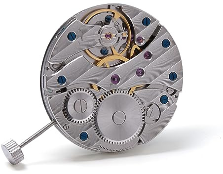 ZEZEFUFU 17Jewels Montre à remontage manuel mécanique pour Seagull ST36 6497 Mouvement Accessoires de montre