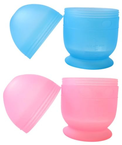 DOITOOL 2pezzi Ciotole Per Tintura Per Capelli Con Scala Di Misurazione Kit Di Accessori Per Tintura Per Capelli Tazze Per Miscelazione Da Salone Per Uso Professionale e Fai Da Te