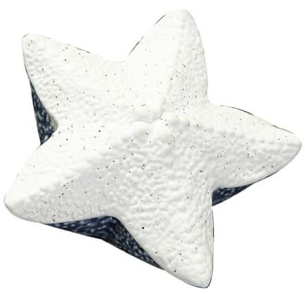 CONGARTENO Coffret À Bijoux Inspiré De Locéan Avec Couvercle En Céramique Élégant Pour La Décoration De Bureau Rangement De Bijoux Pour Les Voyages Et La Maison