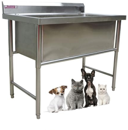 Professionelle Hundebadewannen Badewanne für die Hundepflege, professionelle Badewanne für die Hundepflege, Hundebadewanne, Hundewaschstation aus Edelstahl, professionelle Hundebadewanne, pr