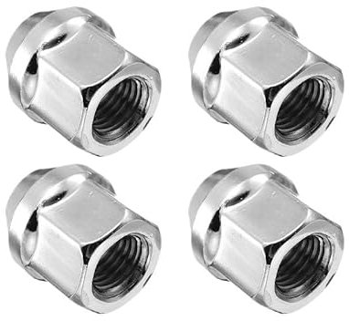 Radbolzen,Radschrauben 4 Stück 1 Stück Schrauben 19 mm M12 x 1,5 Muttern Leichtmetallfelgen Passend for Ford Passend for Fiesta Passend for Focus KA Passend for C-MAX 1988-2014 Schrauben