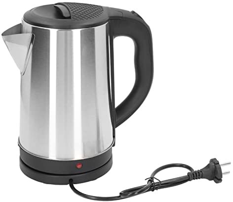 Calentador de Agua Tetera, Acero Inoxidable Automático de Agua Eléctrica Hervidor de Agua 2000w Súper Potencia Círculo de Calefacción Calefacción Adecuada para la Oficina en Casa