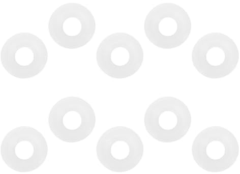 CHICAMPERA Lot De 10 Joints De Bouchon De Bouteille De Bière En Plastique Blanc Rondelles à Clapet Pivotant Étanches Remplacement Pour Bouteilles à Bouchon Mécanique Usage Multiple