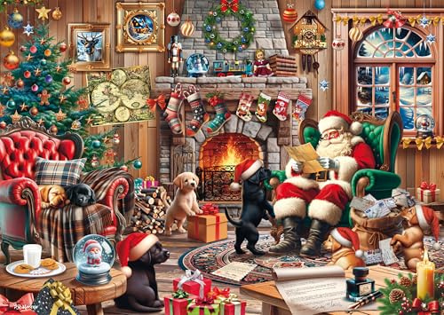 Schmidt 58872 Gemütliche Weihnachten Puzzle, 1000 Teile