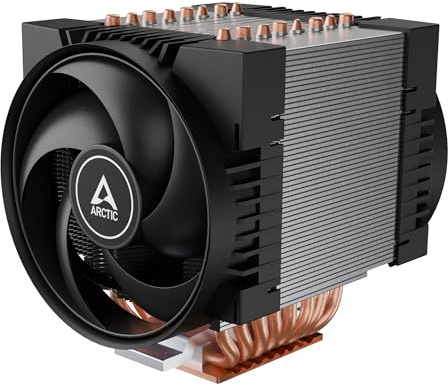 ARCTIC Freezer 4U-OneX - Disipador de CPU de servidor para AmpereOne LGA5964, 2 ventiladores PWM de 120 mm (400-3300 rpm), 8 Heatpipes, doble rodamiento de bolas, compatible con Rack 4U