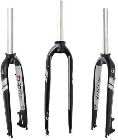 Forcelle per bici 26 27,5 29 '' MTB forcella ultraleggera in lega di alluminio per bicicletta rigida freno a disco 1 ~ 1/8 tubo dritto forcella anteriore QR 9 mm freno a disco per mountain bike