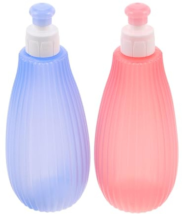 Babysprühflasche für Babypflege 2 Stück-pack 350ml Pp | Tragbar für Zuhause und Unterwegs, Einhandbedienung, Präzise Reinigung und Sanfte Pflege