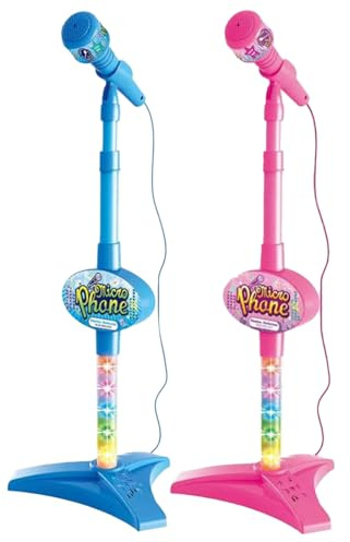 Microfono per Bambini Macchina Karaoke Giocattolo Musicale Effetti | Asta Con Microfono Da Bambini Per Karaoke Giochi Musicali Bambini, Microfono Canoro Bambine, Tour Canoro