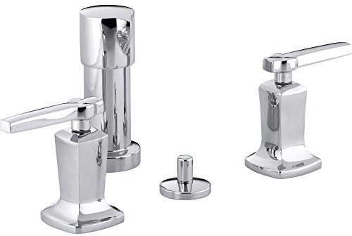 Kohler K-16238-4-CP Margaux Bidet Faucet, Polished Chrome