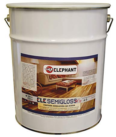 Klarlack für Holz wasserfest seidenglänzendes Ele Semigloss WP