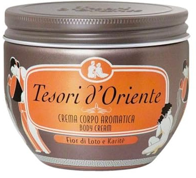 3x tesori d Oriente Lotus-Blumen und Akazie Milch Körpercreme tiegel 300ml