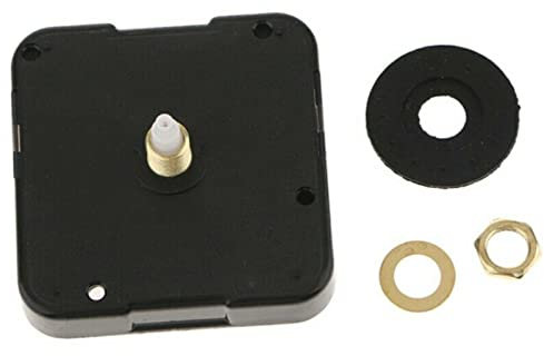 XQZMD 12888 Quarz Wanduhr Uhrwerk Batteriebetrieben DIY Reparatur Teile Ersatz, Uhr Ersatz Uhrzeiger (14.8mm)