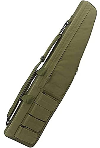 YLZBA Taktischer Gewehrkoffer,Gewehrtasche Lange Jagdtasche,Waffentasche for langwaffen abschließbar,Taktischer Gewehrkoffer Schrotflinten Tasche Waffenkoffer(Army Green,100cm/39.4in)