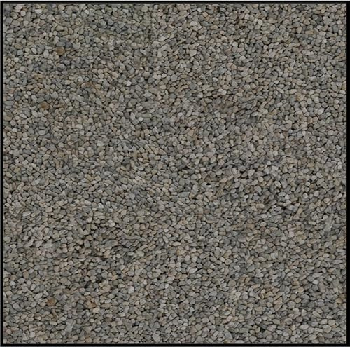 Rail Ballast Gravel Scenery Modelling Card for Model Railways, Dioramas & Wargaming Terrain - 0 to 00 Scale Card A2 4x A4 Double Sided