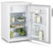 SEVERIN mini frigorífico tabletop con 120 L de capacidad y congelador de 4*, frigorífico con iluminación LED integrada + cajón para fruta/verdura, 37 dB, blanco, KS 8847 [CEE D]