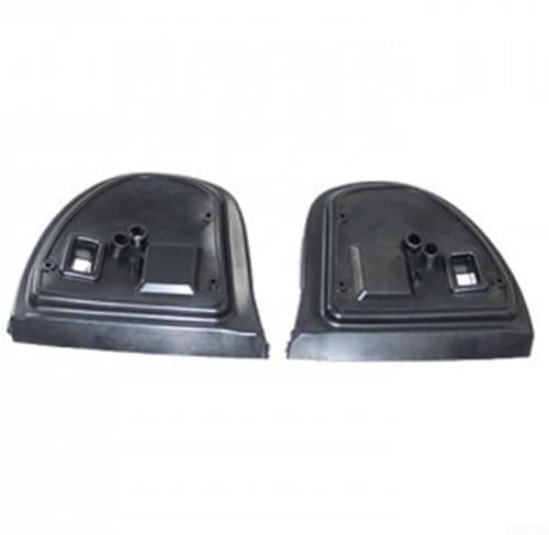 HpLive 1 Paar Aussenspiegel Seitenspiegel Dichtung für Mercedes，Spiegelgummi-Dichtungssatz für W211 E-Klasse W203 C-Klasse, Links Rechts, OEM 2038106376+2038106476