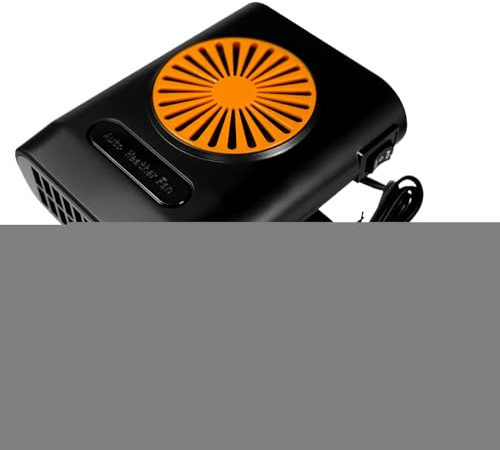 Filvczt Calefactor Portátil para Coche | Ventilador De Parabrisas Automotriz 200W - Desempañador Parabrisas 12v 24v Ventilador Calefacción Interior Automóvil Para Conducción Diaria Invierno