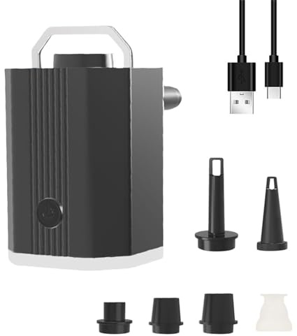 NVOQILIN Bombas eléctricas al vacío eléctrico para selladora, bolsa de compresión, ropa, equipaje, portátil, inalámbrico, sellador recargable de aire