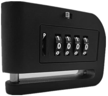 Cerradura de scooter eléctrica, Cerradura de freno de disco de motocicleta - antirrobo para motocicleta reajustable | Candado de scooter resistente al desgaste, candado de freno de disco por