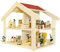 Rülke Holzspielzeug 23181 Puppenhaus, holzfarben, rot
