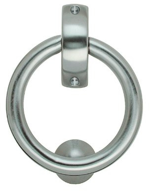 beslagsboden B098 KM 107 x 133 mm Design Zink Türklopfer – Silber