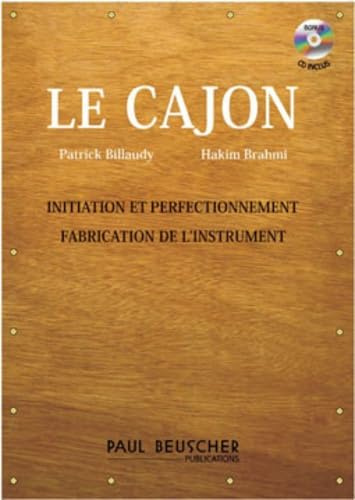 LE CAJON + CD --- CAJON