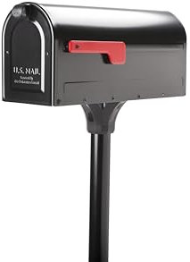 ARCHITECTURAL MAILBOXES 7680B-10 MB1 Monte Cassetta postale e kit postale interrato, Bl, M.