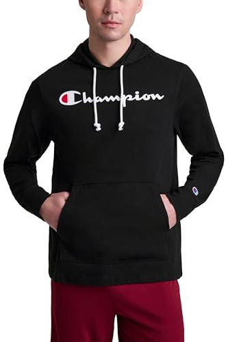 Champion Herren Hoodie, Mittelschwerer T-Shirt-Hoodie, Weicher und Bequemer T-Shirt-Hoodie für Herren Kapuzenpullover (1er Pack)