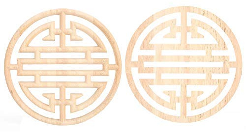 Chinesische Vintage-Stil Holz geschnitzte Applikation Holz geschnitzte Ecke Onlay Applikationen Aufkleber Möbel Schranktür Home Decor
