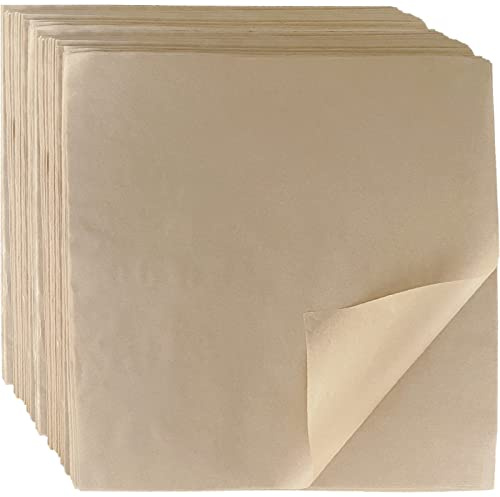 CAMKYDE Deli Paper Sheets 12 X 12 100PK, Grease Proof Sandwich Wrapping Paper