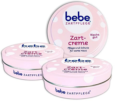 Buosha 3 confezioni da 150 ml, crema delicata per bambini, 3 x 150 ml, rosa