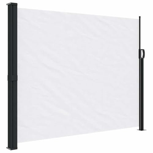 vidaXL Toldo Lateral retráctil Blanco 160x600 cm