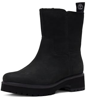 Timberland Carnaby Cool Basic Warm Pull On WR, Stivali alla Moda Donna, Jet Black, 37 EU Larga