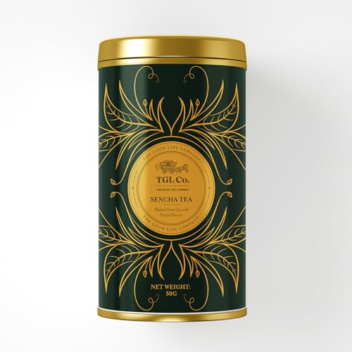 The Good Life Company Japanese Sancha Tea 50gm Tin Can