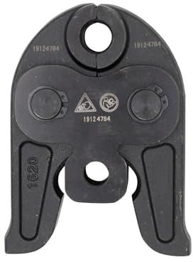 3S SuperSamaStore Ganascia Pinza per Pressatrice Profilo V Diam. 15 mm Compatibile Viega, Adattatore Ganascia Compatibile con Pinze Crimpatrici per Rame e Raccordi più Diffusi