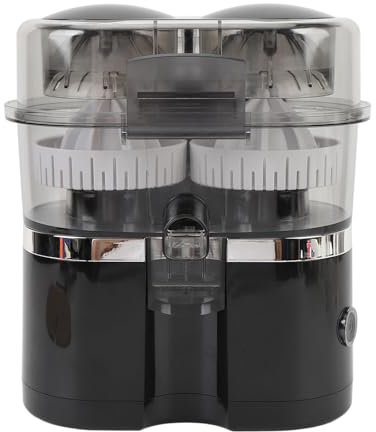 Asixxsix Exprimidor Eléctrico de Cítricos de Doble Cabezal, Exprimidor Eléctrico de Cítricos, Exprimidor de Cítricos, Máquinas Extractoras de Jugo, Exprimidor de Cítricos para Naranja,