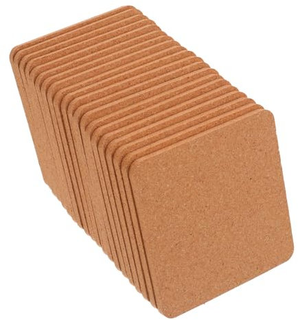 Garneck Mantel De Madera Individual 20 Posavasos De Antideslizantes Ecológicos De Limpiar