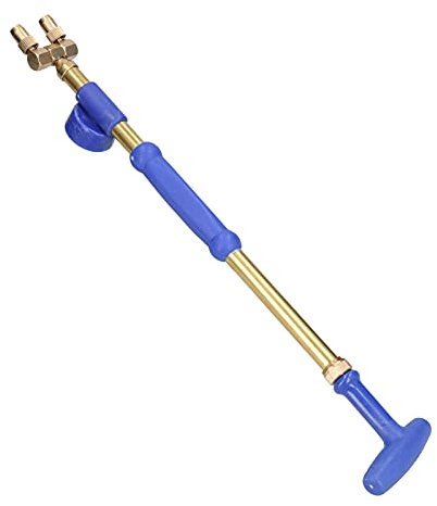 Qcwwy Double Nozzles Irrigation Sprayer, Telescopic Copper Rod Water Sprinkler for Garden Lawn with Bottle Connector Suitable for Various Water Bottles