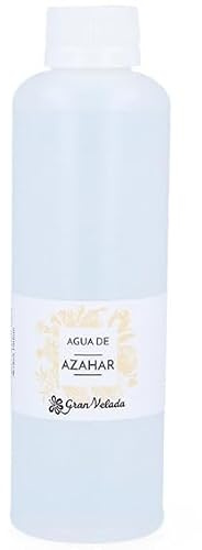 Gran Velada - Eau de fleur d'oranger 1000 ml | Ingrédient cosmétique astringent, apaisant et hydratant | Parfum floral pour la production de cosmétiques