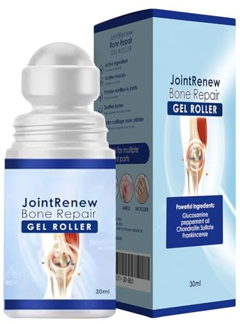 Gel Roll On Relajar Los Músculos,Roll-On Antiinflamatorio,Rodillo de Gel de Reparación de Huesos,Roller Alivia los dolores de Articulaciones y Músculos, 30ml