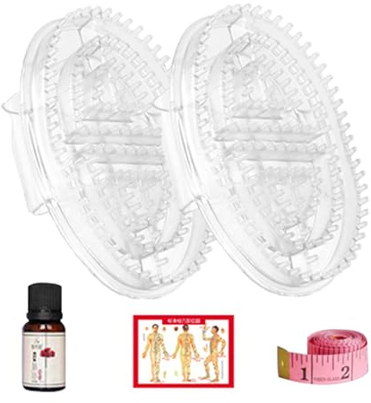 2pcs Meridian Pressure Brush, Professional Meridian Massage Brush, Five Elements Meridians Brush, Handheld Relaxation Massage Comb for Waist, Abdomen, Head, Leg