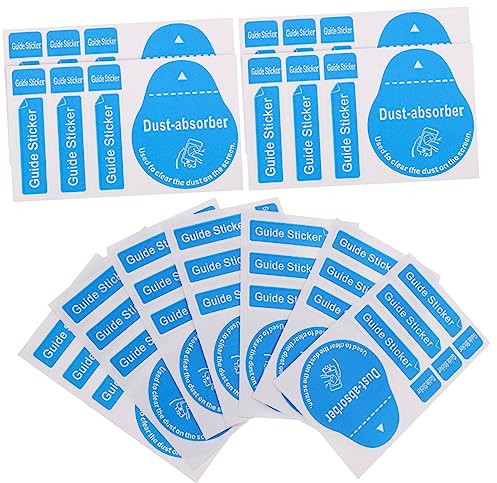 WRITWAA 400 Piezas Herramienta Para Filmar Teléfonos Móviles Adhesivo Limpiador De Pantallas Para Portátiles Limpieza De Pantallas De Dispositivos Electrónicos Anti-luz Usar Oficina o