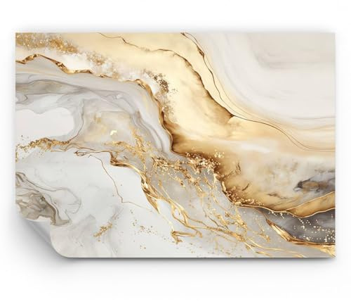 ARTTOR Fotomural 100x70 cm Papel Pintado Abstracto Pastel - 5730 - WF3 | Mármol Glamour Elegante Premium Canvas Papel pintado de vinilo tejido no tejido Decoración de Pared Salón Moderno ARTTOR