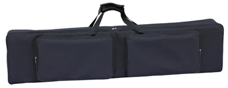 KiBcsLic 88 Tasten Keyboard Tasche, Stoßfest, Schultertasche für Musikstudio, Schule, Reisen